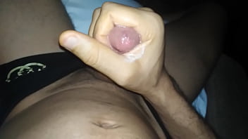 Throbbing African Cock Stroking To Explosion