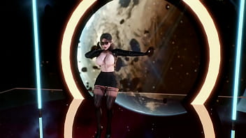 Curvy Korean Beauty’s 3d Hip-shaking Dance Showcase