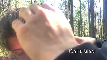 Forest Fuck Fest: My Stepbrother’s Cock Nearly Gets Us Caught