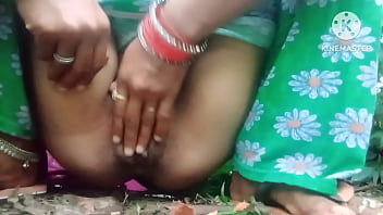 Desi Bhabhi Quenches Her Thirst With Wild Jungle Water