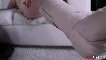 Step Sis Strokes Her Brother’s Cock To Make Him Lie, Then Slides It In To Get Herself Fucked