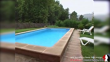 Barbara Strokes His Cock Until He Erupts All Over Her Wet Pussy