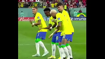 Brazil Dominating Korea Live: Neymar And Crew Celebrate The Feast