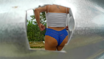 Outdoor Booth Woman With A Huge Ass Recorded
