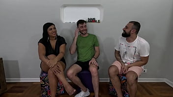We Gave Nicoly Mattos A Double Penetration And Filled Her Tight Little Pussy Until It Was Dripping With Our Hot Load