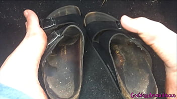 Filthy Feet, Pissing And Fucking Myself Raw In A Public Restroom Stall