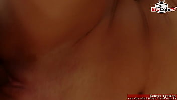 Tiny Blonde Teen With Perky Little Tits Gets Drenched In Hot Sticky Cum