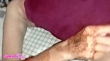Milky Indian Tits Press Out Milk For Her Stepbrother To Suck