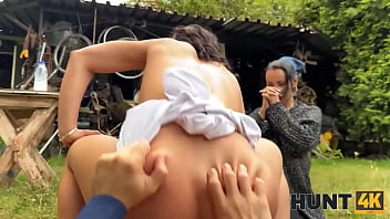 Wild Outdoor Fuck With A Hot Brunette
