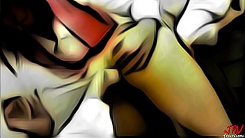 Two Animated Jav Sluts Dominate Their Coworker With Rough Anal Action